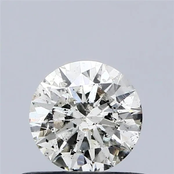 0.53ct Round Natural Diamond (Colour K, Clarity SI2, Cut EX, IGI Certified)