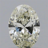 0.54ct Oval Natural Diamond (Colour K, Clarity VS2, Cut VG, IGI Certified)