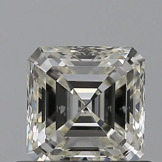0.70ct Square emerald Natural Diamond (Colour J, Clarity SI1, GIA Certified)