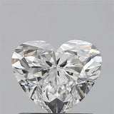 0.81ct Heart Natural Diamond (Colour F, Clarity VVS1, Cut VG, GIA Certified)