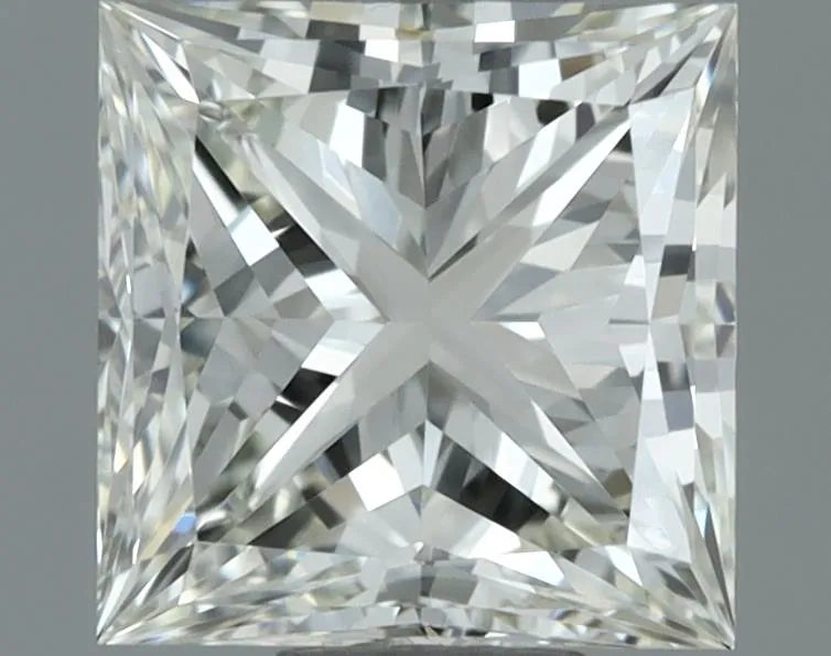 0.90ct Princess Natural Diamond (Colour J, Clarity VVS1, Cut VG, IGI Certified)