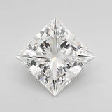 0.91ct Princess Lab Grown Diamond (Colour D, Clarity VVS1, Cut EX, IGI Certified)