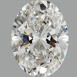1.00ct Oval Lab Grown Diamond (Colour G, Clarity VVS2, IGI Certified)