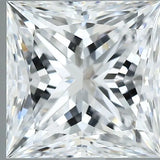 1.01ct Princess Natural Diamond (Colour D, Clarity VS2, GIA Certified)