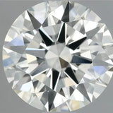 1.03ct Round Natural Diamond (Colour H, Clarity VVS2, Cut EX, IGI Certified)