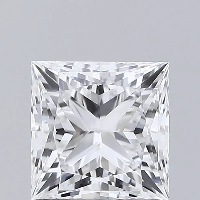 1.11ct Princess Lab Grown Diamond (Colour D, Clarity IF, IGI Certified)