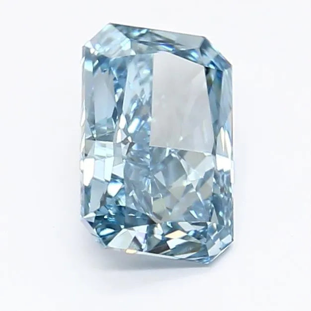 1.18ct Radiant Lab Grown Diamond (Colour Fancy Vivid Blue, Clarity VVS2, IGI Certified)