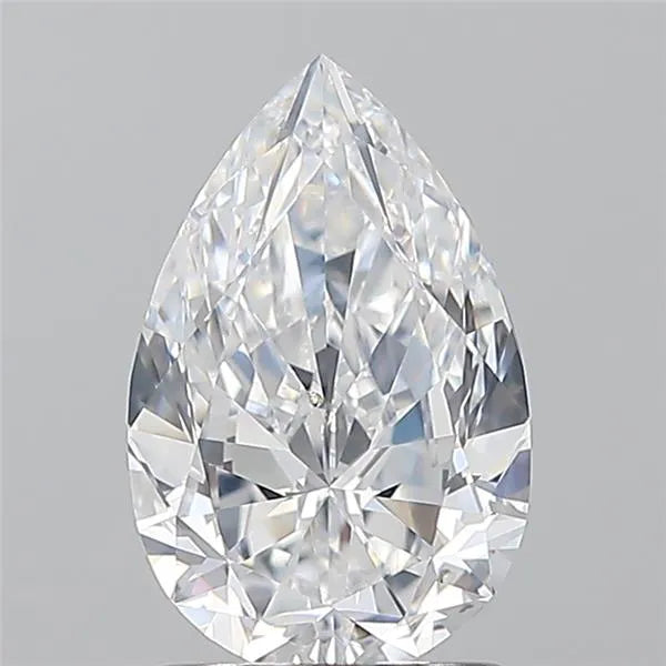 1.50ct Pear Natural Diamond (Colour D, Clarity SI1, GIA Certified)