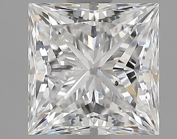1.50ct Princess Natural Diamond (Colour E, Clarity SI2, GIA Certified)