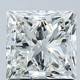 1.50ct Princess Natural Diamond (Colour H, Clarity VS1, Cut EX, GIA Certified)