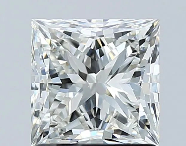 1.50ct Princess Natural Diamond (Colour H, Clarity VS1, Cut EX, GIA Certified)