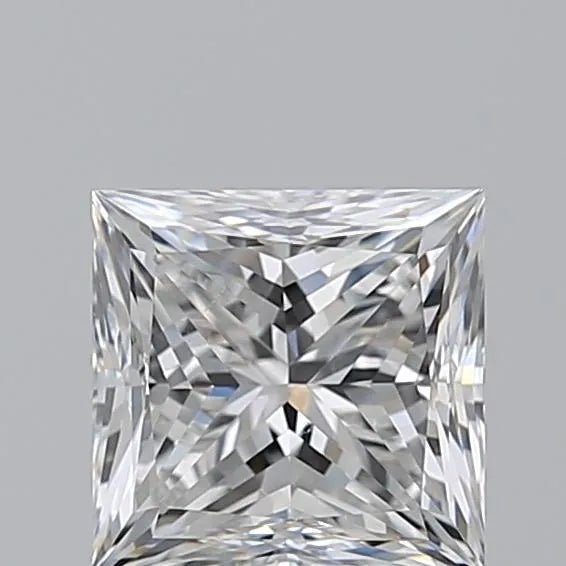 1.51ct Princess Natural Diamond (Colour E, Clarity VS2, GIA Certified)