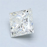1.51ct Princess Natural Diamond (Colour F, Clarity IF, IGI Certified)