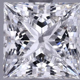 1.54ct Princess Lab Grown Diamond (Colour G, Clarity SI1, IGI Certified)