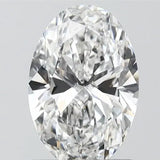 1.62ct Oval Lab Grown Diamond (Colour D, Clarity VVS2, IGI Certified)