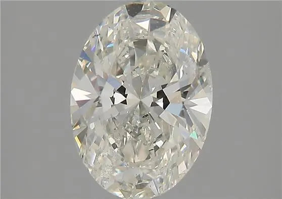 1.73ct Oval Natural Diamond (Colour I, Clarity SI2, GIA Certified)
