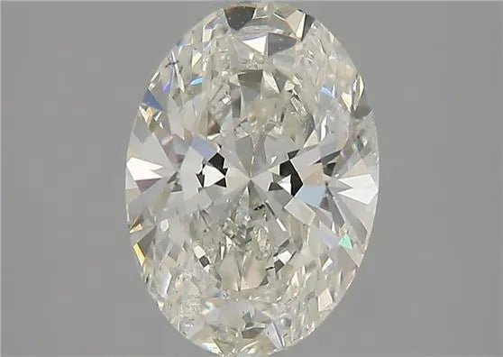 1.73ct Oval Natural Diamond (Colour I, Clarity SI2, GIA Certified)
