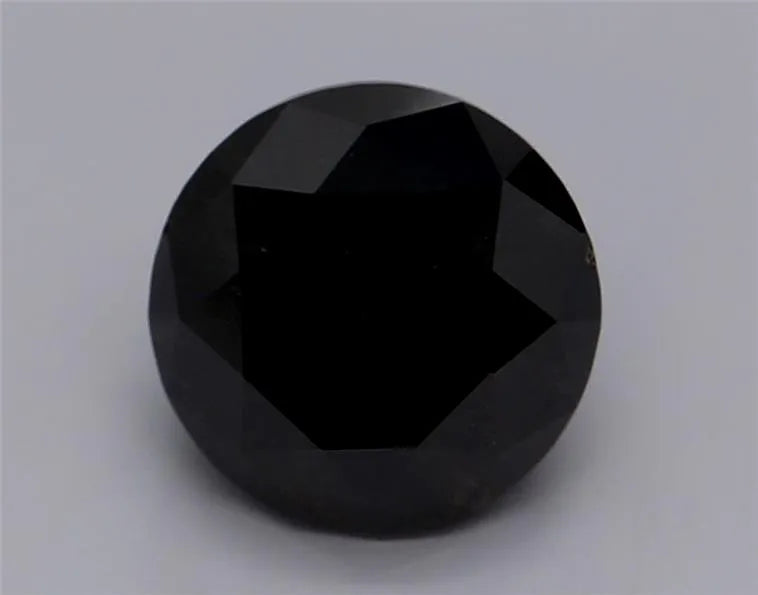 1.93ct Round Natural Diamond (Colour Fancy Black, Clarity VVS2, Cut EX, GIA Certified)