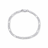 Figaro Silver Bracelet
