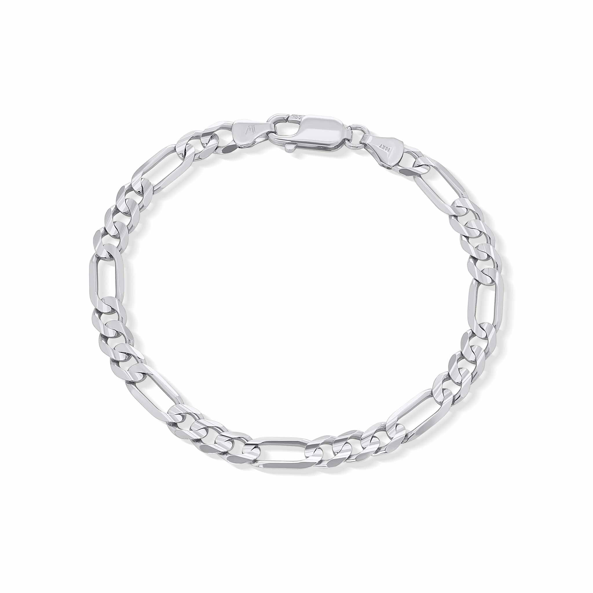 Figaro Silver Bracelet