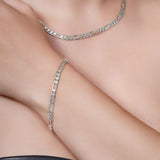Figaro Silver Bracelet