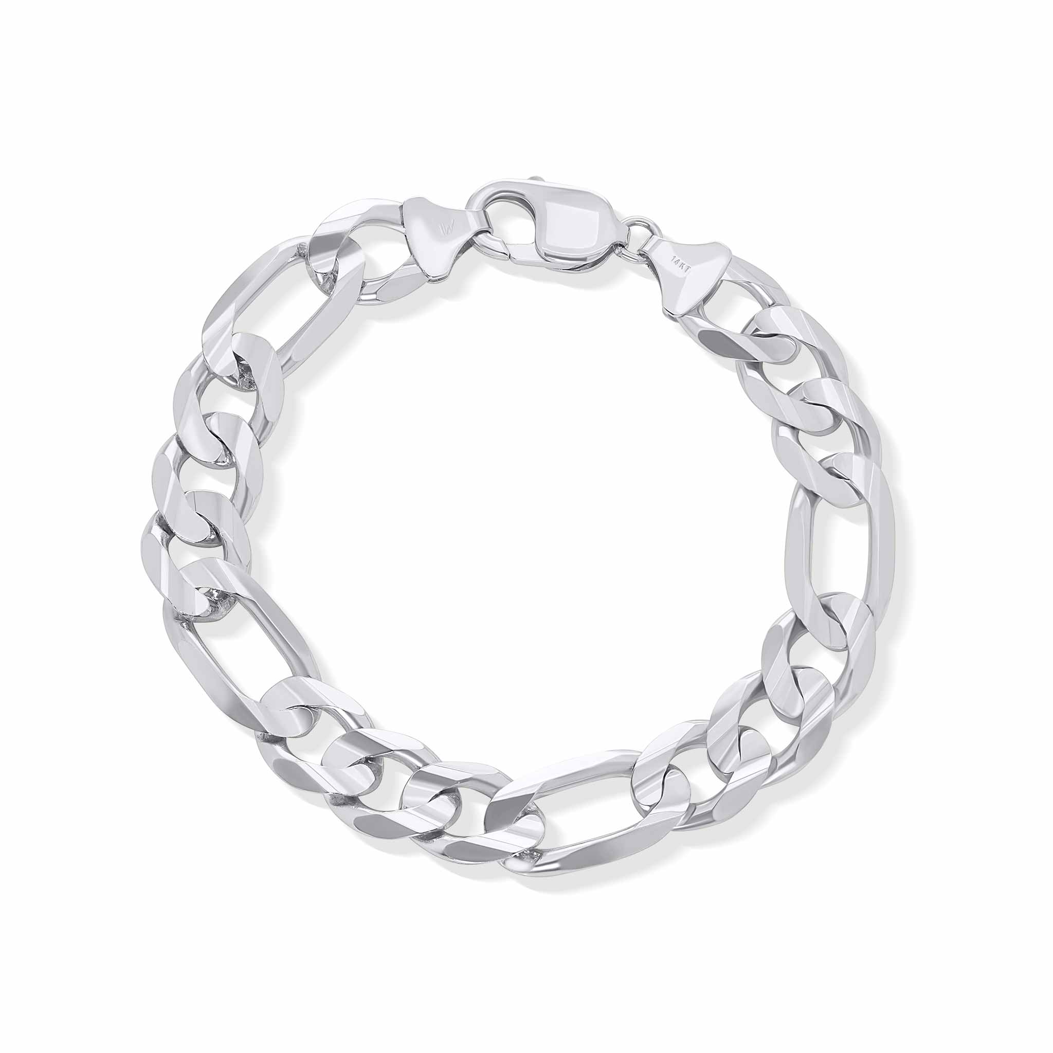 Men's Figaro Silver Bracelet