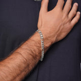 Men's Figaro Silver Bracelet