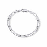 Men's Figaro Silver Bracelet