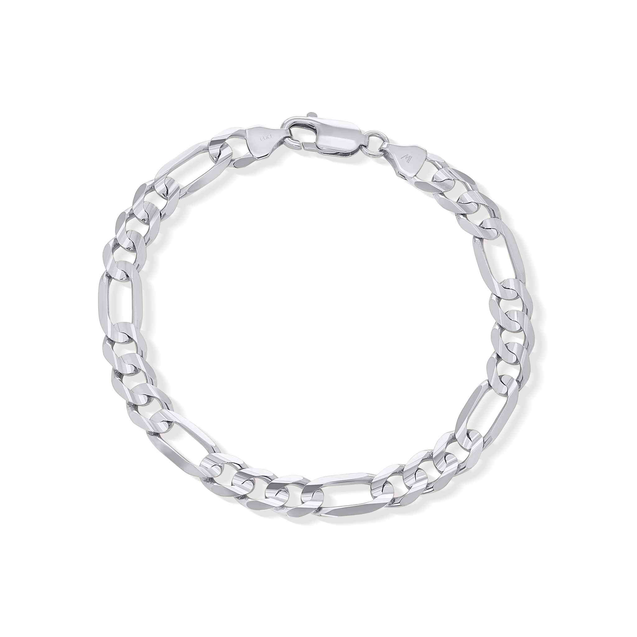 Men's Figaro Silver Bracelet