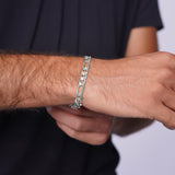 Men's Figaro Silver Bracelet