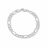 Men's Figaro Silver Bracelet