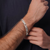Men's Figaro Silver Bracelet