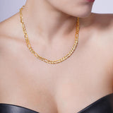Figaro Vermeil Gold Chain