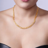 Figaro Vermeil Gold Chain