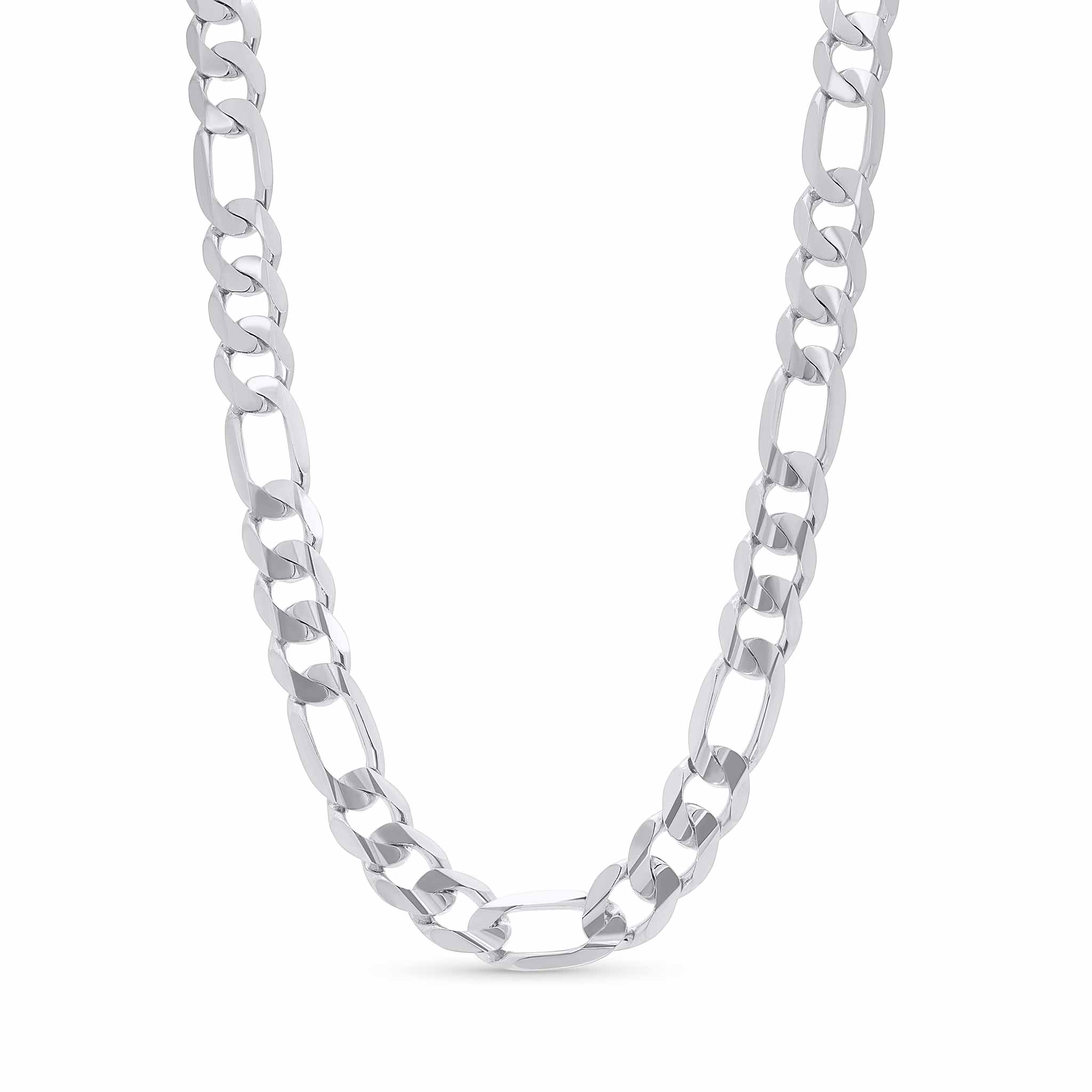 Men's Figaro Silver Chain