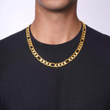 Men's Figaro Vermeil Gold Chain
