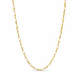 Men's Figaro Vermeil Gold Chain