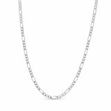 Men's Figaro Silver Chain