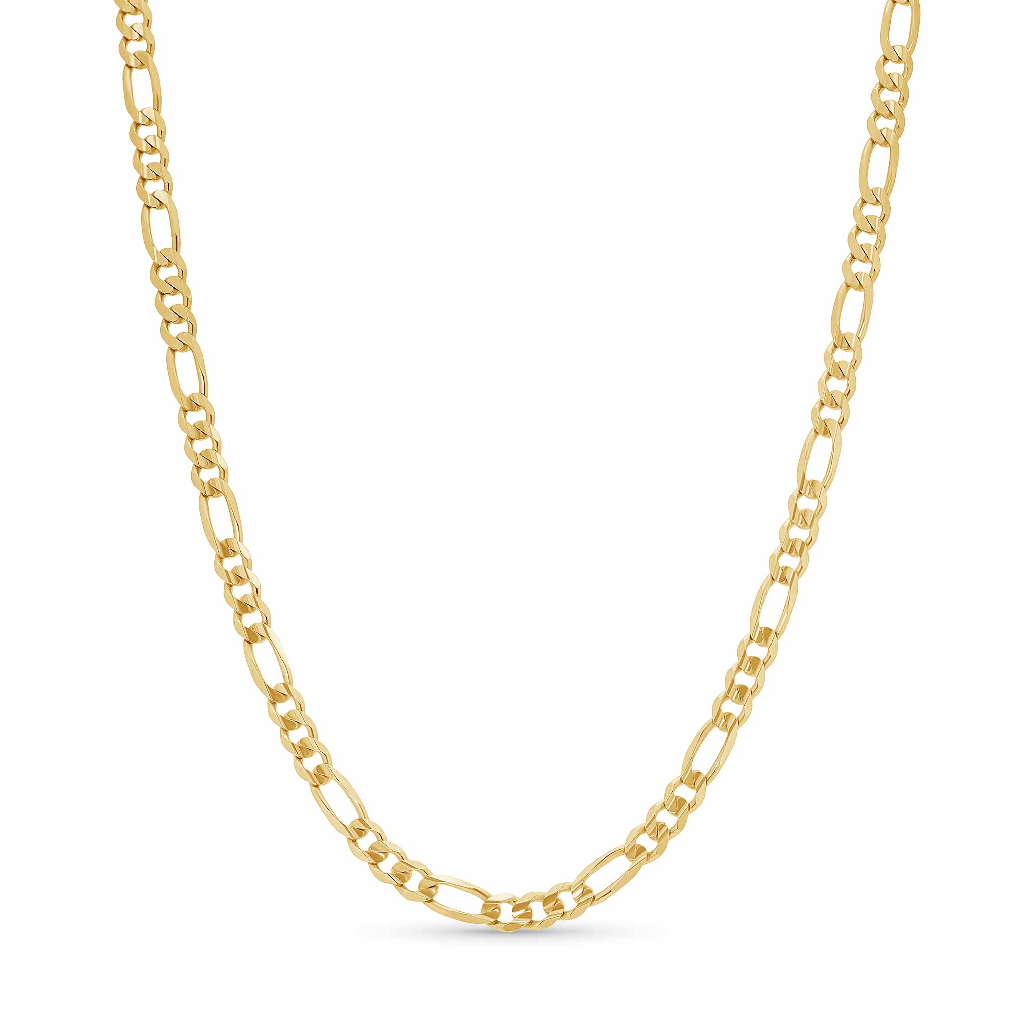 Men's Figaro Vermeil Gold Chain