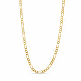 Men's Figaro Vermeil Gold Chain