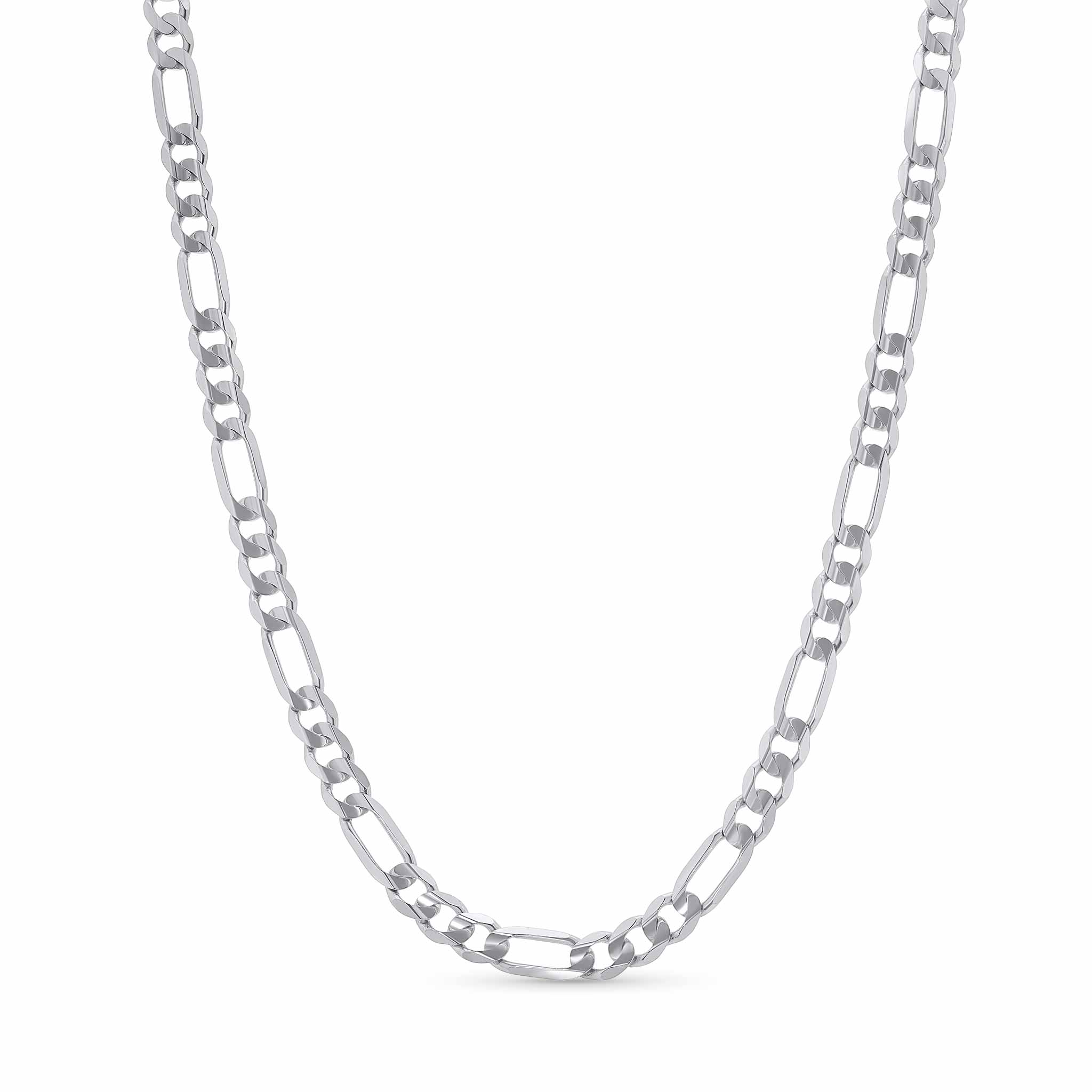 Men's Figaro Silver Chain