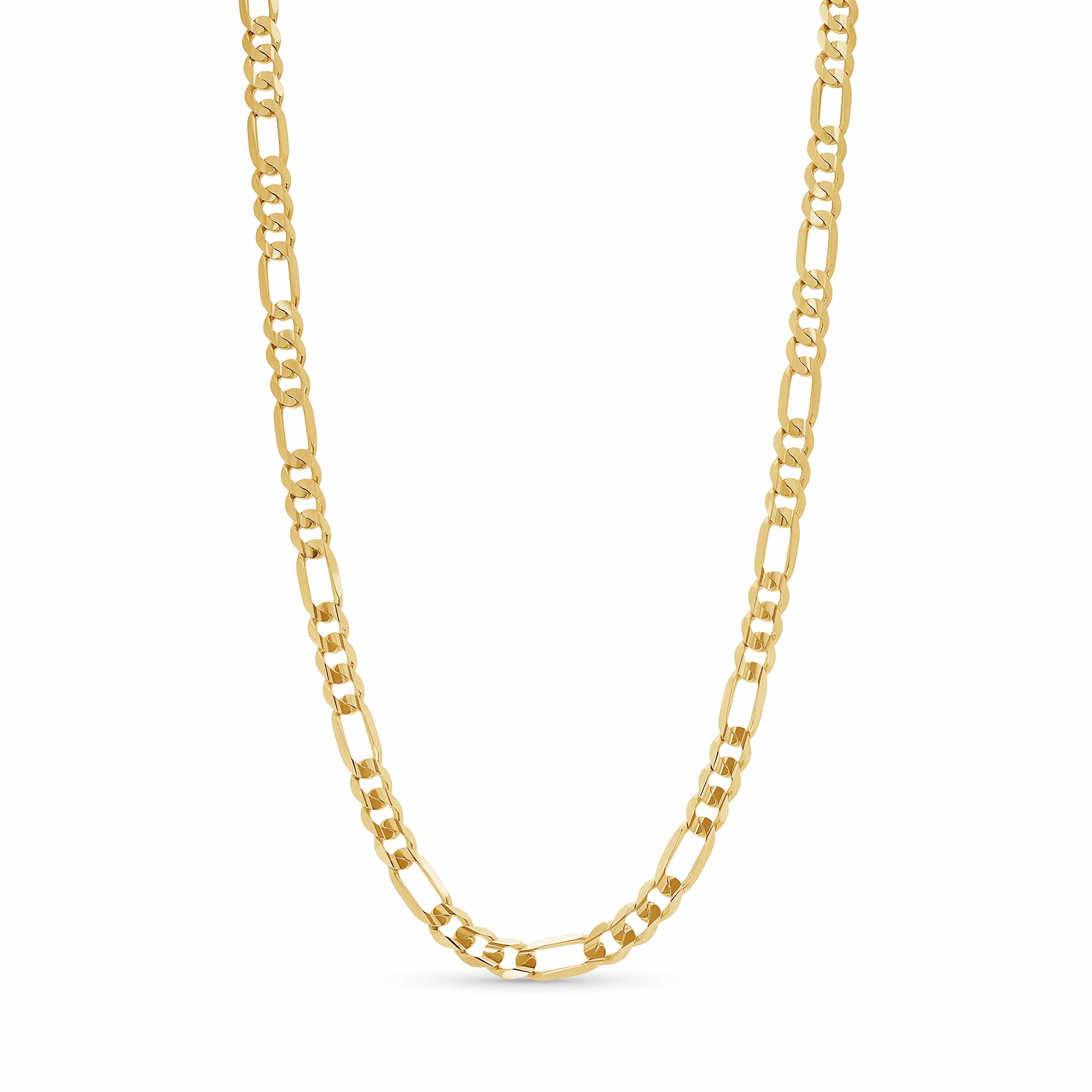 Men's Figaro Vermeil Gold Chain