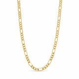Men's Figaro Vermeil Gold Chain