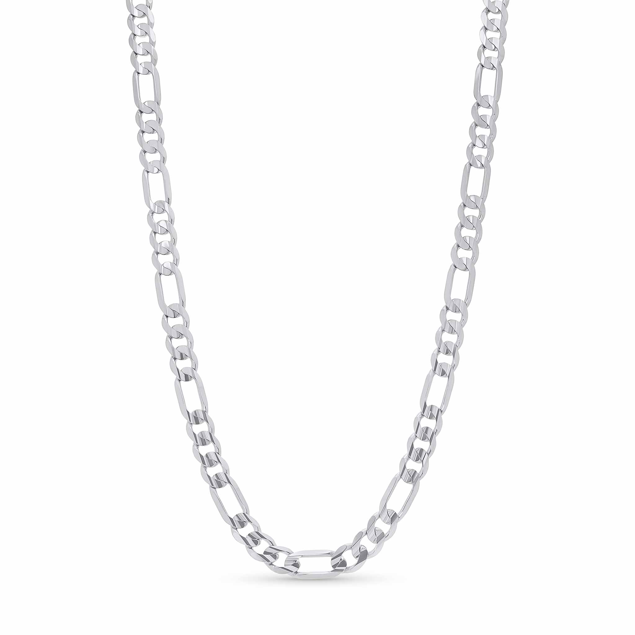 Men's Figaro Silver Chain