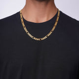 Men's Figaro Vermeil Gold Chain