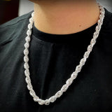 Men’s Sterling Silver Rope Chain