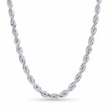 Men’s Sterling Silver Rope Chain
