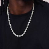 Men’s Sterling Silver Rope Chain