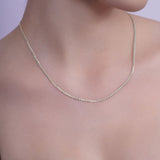 Curb Silver Chain
