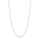 18K Gold Vermeil Curb Chain